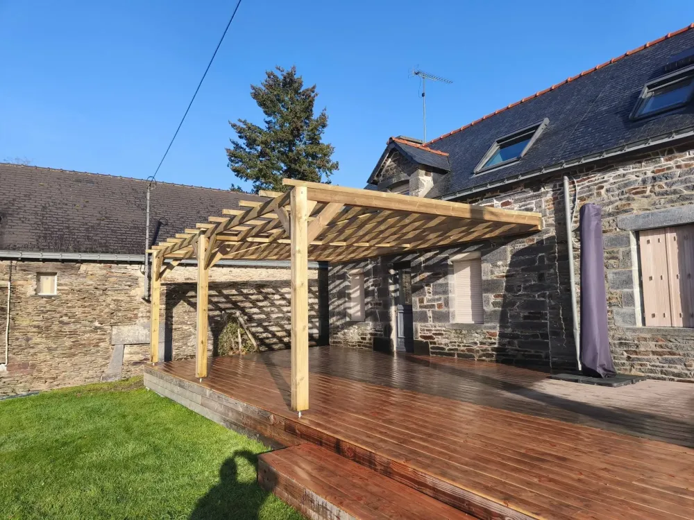 Pergola à Carentoir